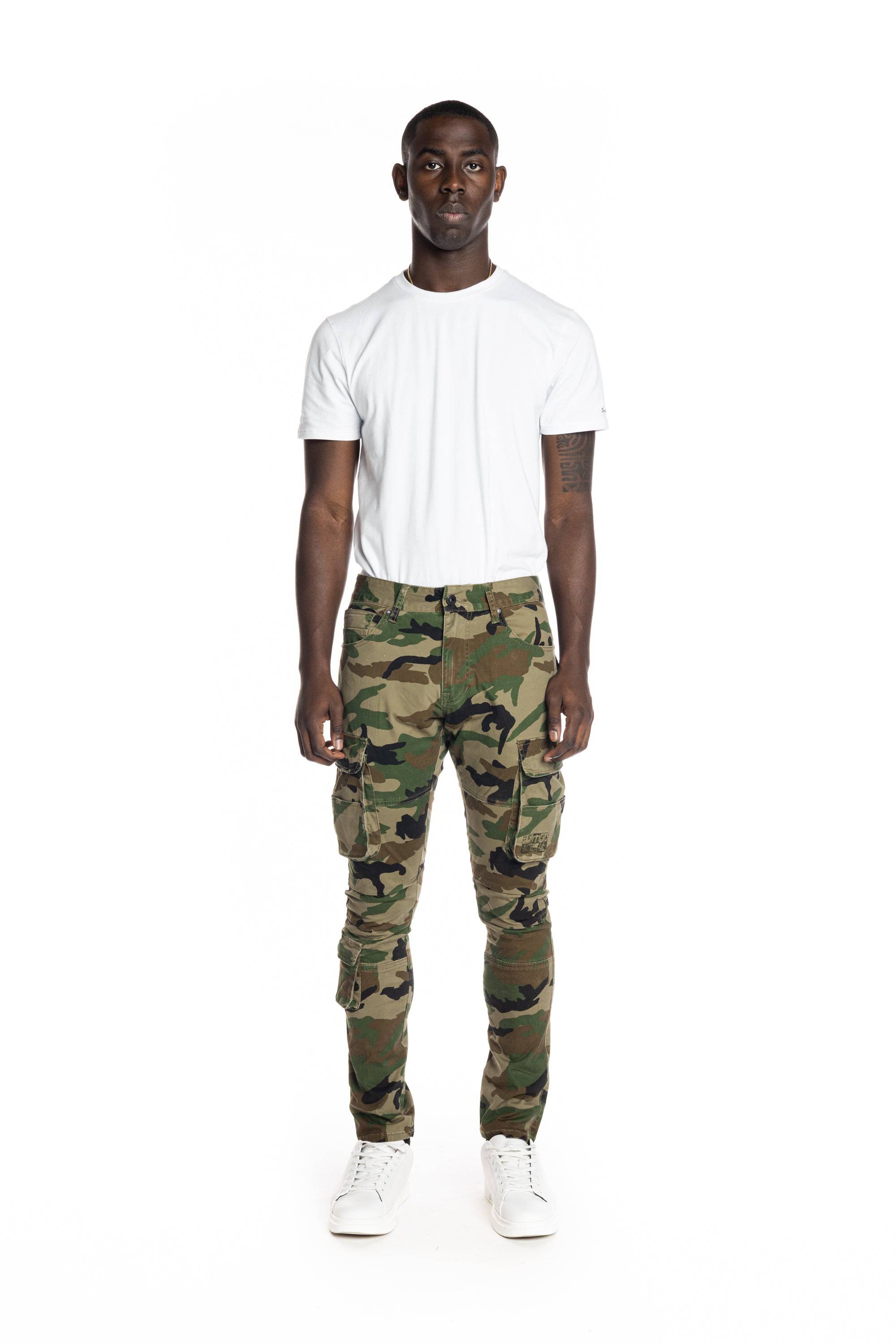 Hfyihgf Men's Casual Relaxed Fit Cargo Pants Military Camo Pants Combat  Work Pants with Multi-Pockets(Gray,3XL) - Walmart.com